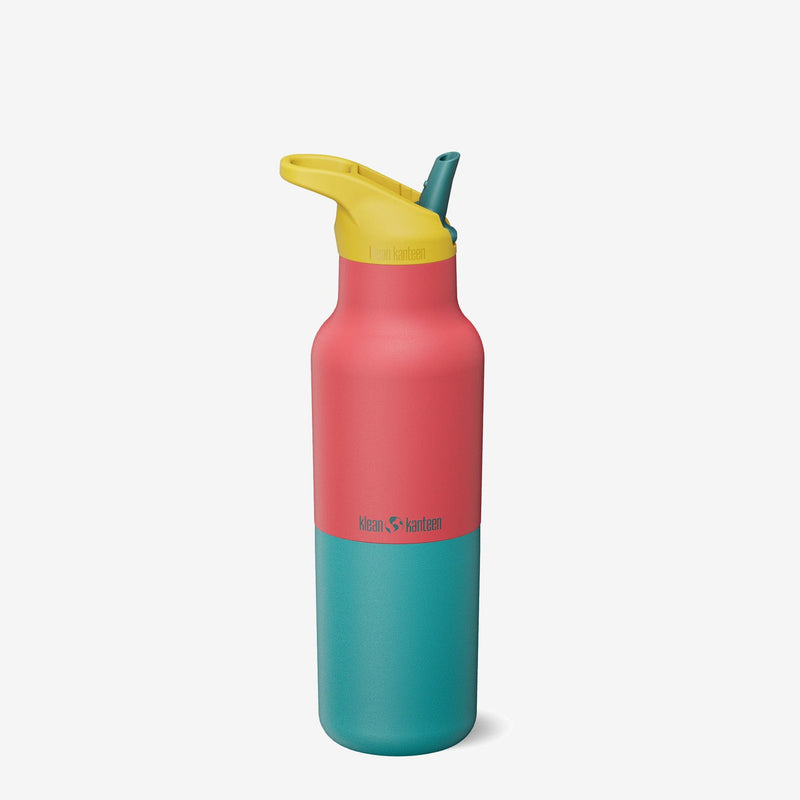 Klean Kanteen Cayenne Kaleidoscope 16oz Rise Classic Insulated Bottle with Flip Seal Sport Cap - Kaleidoscope