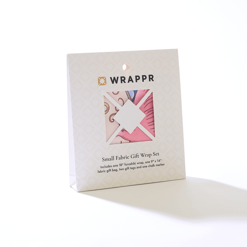 Wrappr Small Fabric Gift Wrap Set