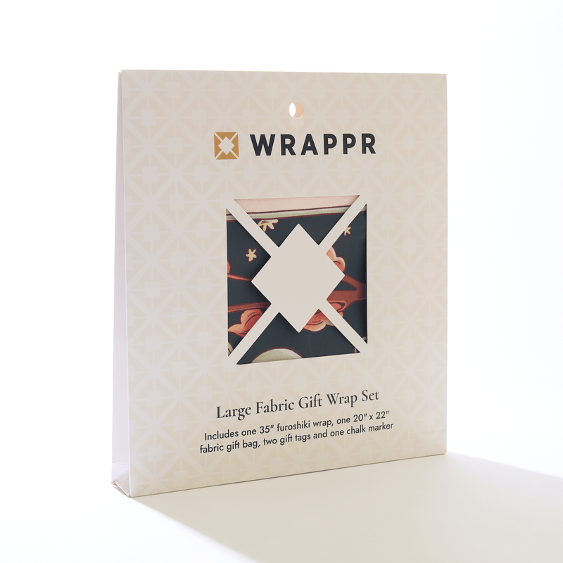 Wrappr Large Fabric Gift Wrap Set