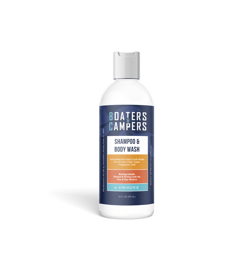 Stream2Sea Boaters & Campers Shampoo & Body wash- 4 oz
