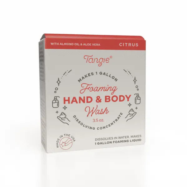 Waste Free Products Citrus Hand & Body Wash Concentrate - Zero Waste Hand & Body Soap