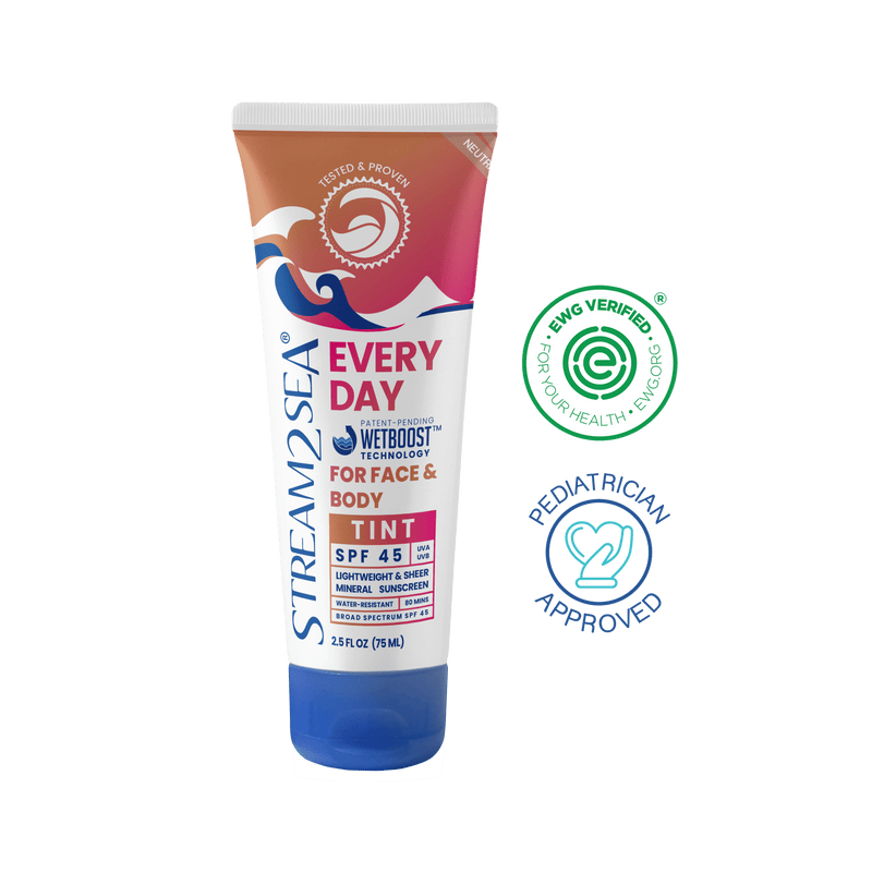 Stream2Sea Every Day Sunscreen SPF 45 - Tint