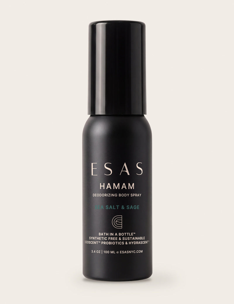 Esas Beauty 3.4 OZ (1200 SPRAYS) Sea Salt & Sage Hamam Deo Body Spray