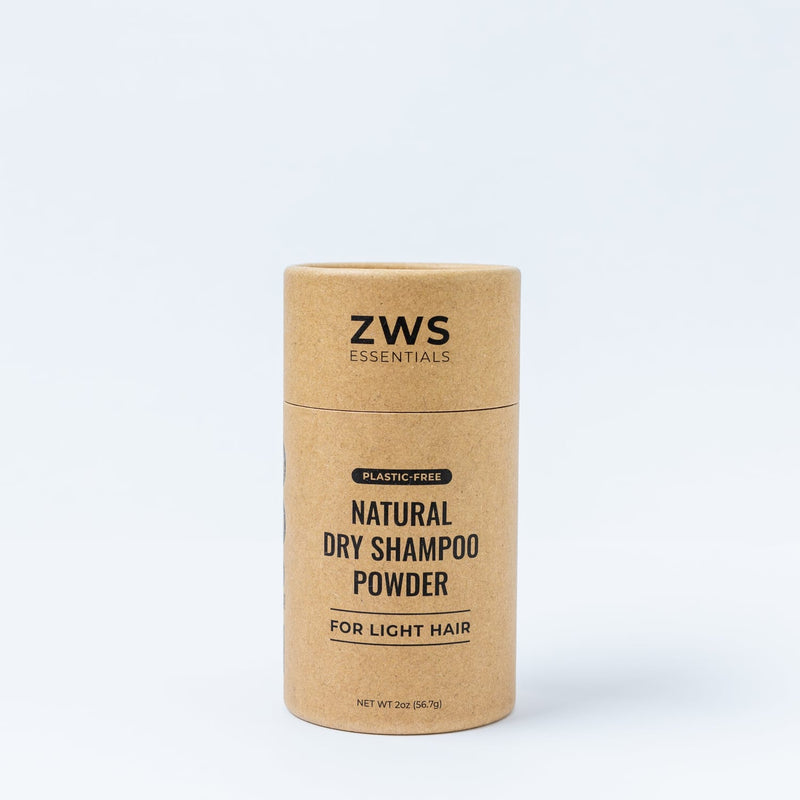 ZWS Essentials Light Hair Natural Dry Shampoo Powder – Light & Dark Hair