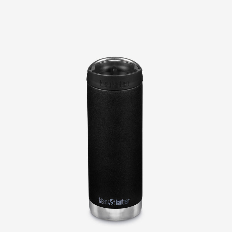 Klean Kanteen Black Klean Kanteen 16oz TKWide Insulated Tumbler with Café Cap