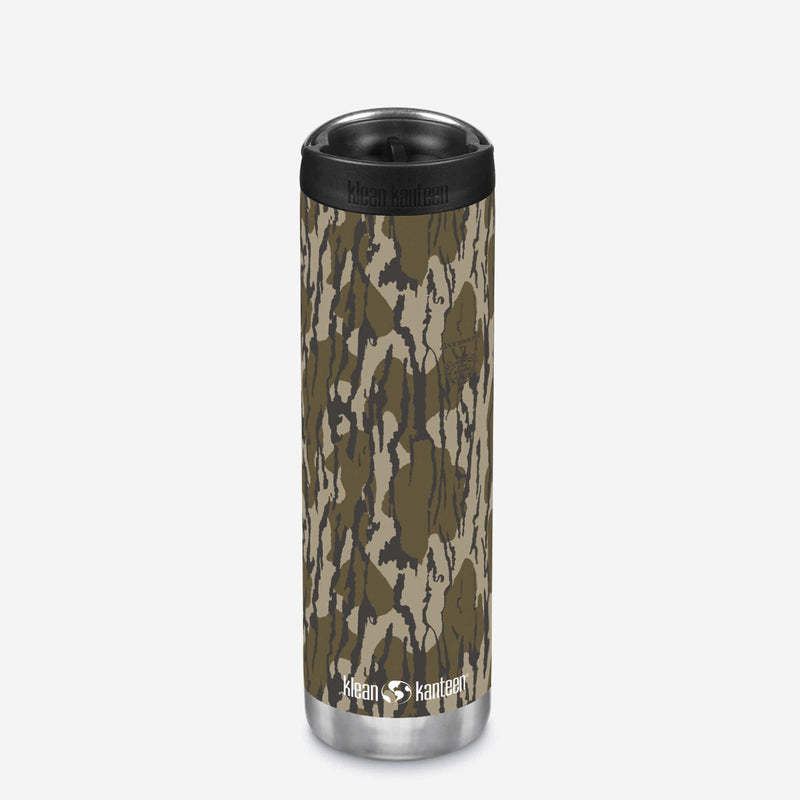 Klean Kanteen Bottomland Original 20oz TKWide with Café Cap - Mossy Oak