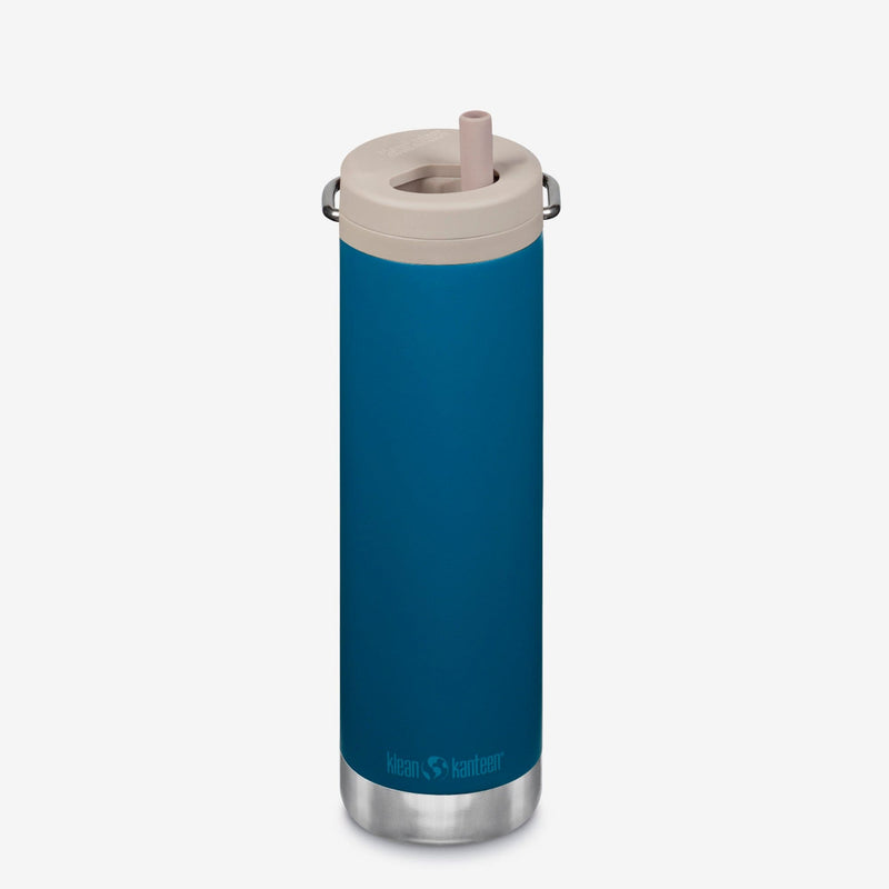 Klean Kanteen Corsair 20oz TKWide Insulated Bottle with Twist Cap & Steel Straw