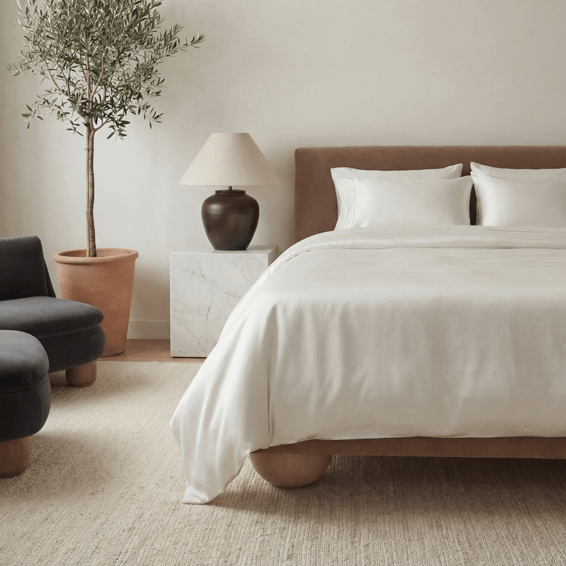 ettitude Full/Queen / Cloud Luxe CleanBamboo® Sateen+ Duvet Cover
