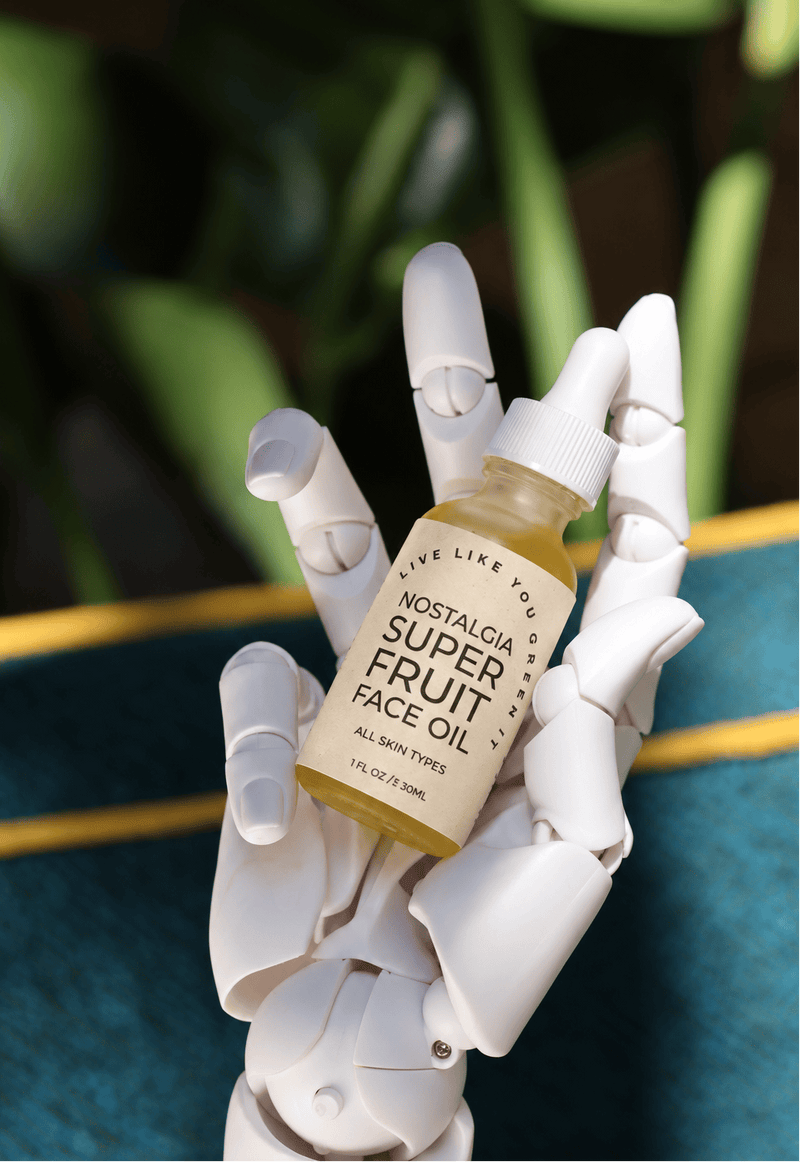Live Like You Green It Face Oil for Dry, Sensitive, & Aging Skin - Vegan Face Oil, All Natural