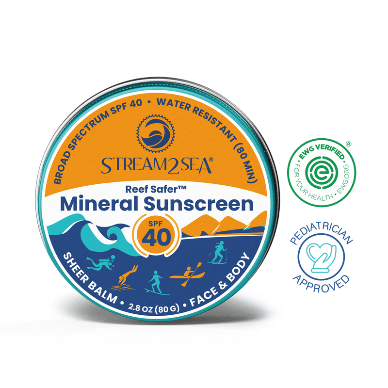 Stream2Sea SPF 40 Sport Sunscreen Zinc Balm