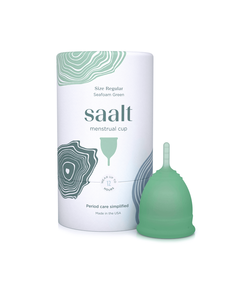 Saalt Seafoam Green / Regular Saalt Menstrual Cup