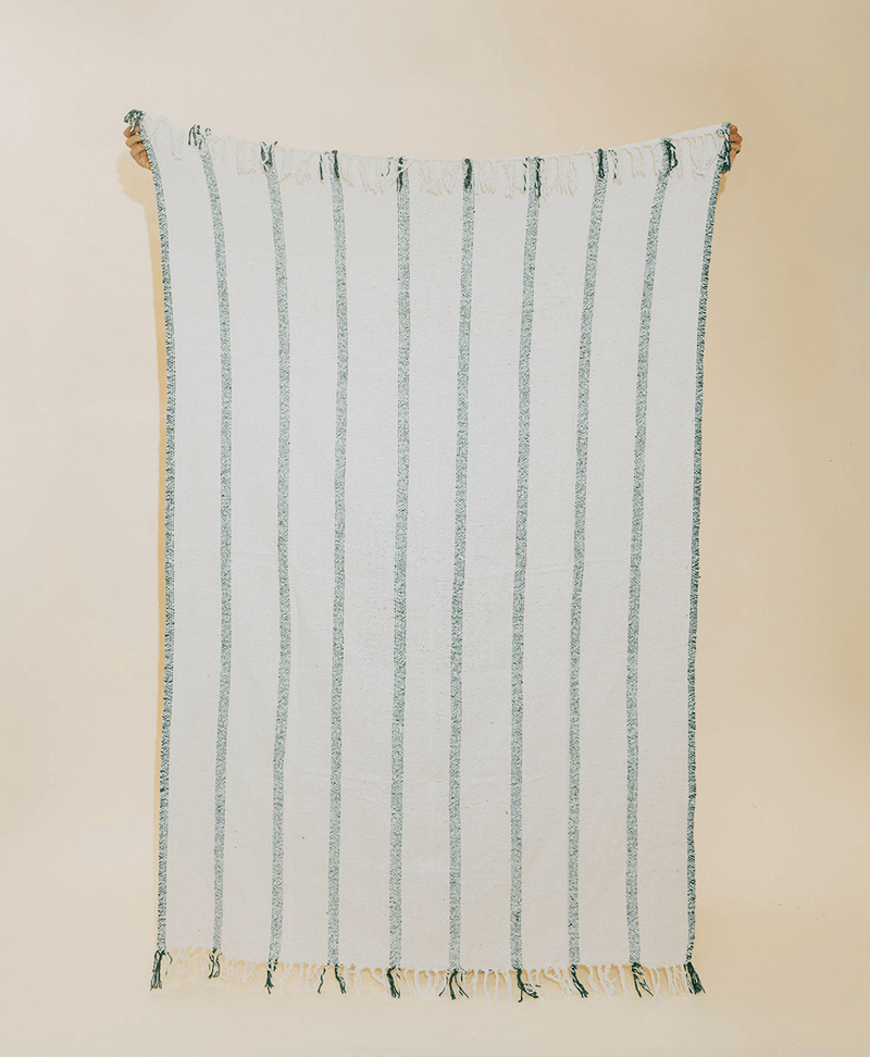 Sundream Riviera Green Throw