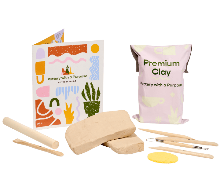 Pottery with a Purpose Beginner Pottery Kit – Ceramic