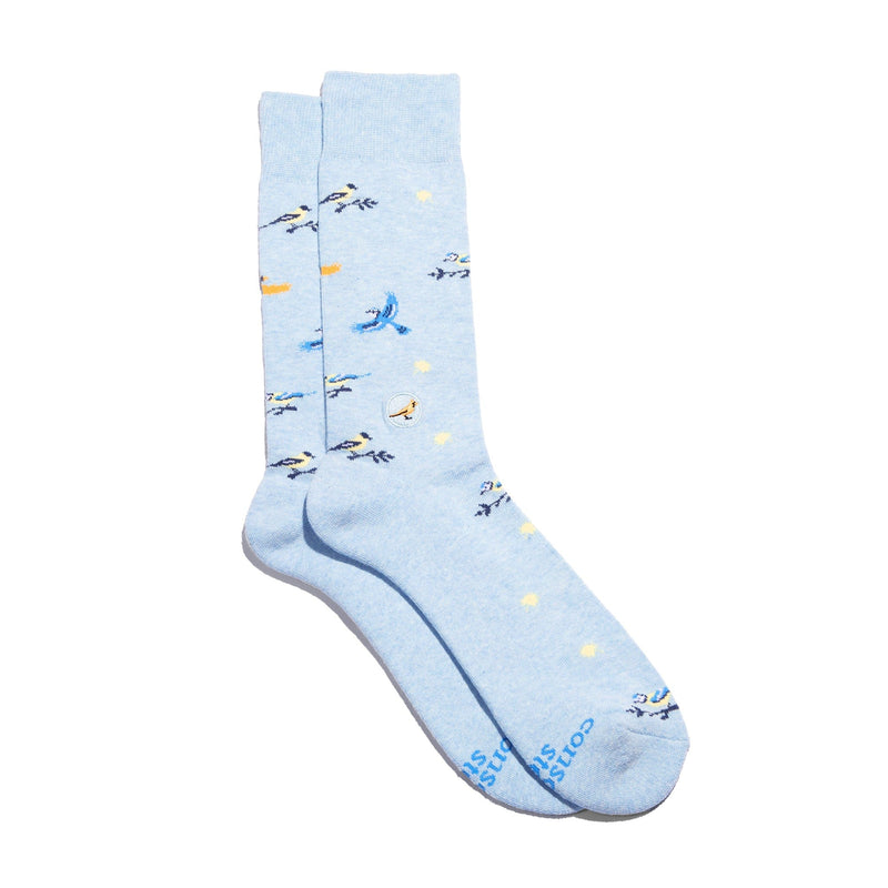 Conscious Step Socks that Protect Songbirds