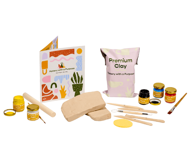 Pottery with a Purpose Deluxe Pottery Kit – Air Dry