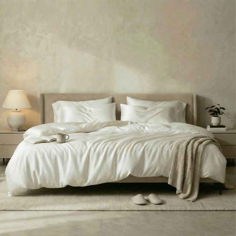 ettitude King/Cal King / Cloud Signature Sateen Duvet Cover- 13 Color Options