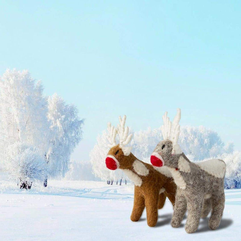 Friendsheep 1 Santa's Reindeer - Set of 2