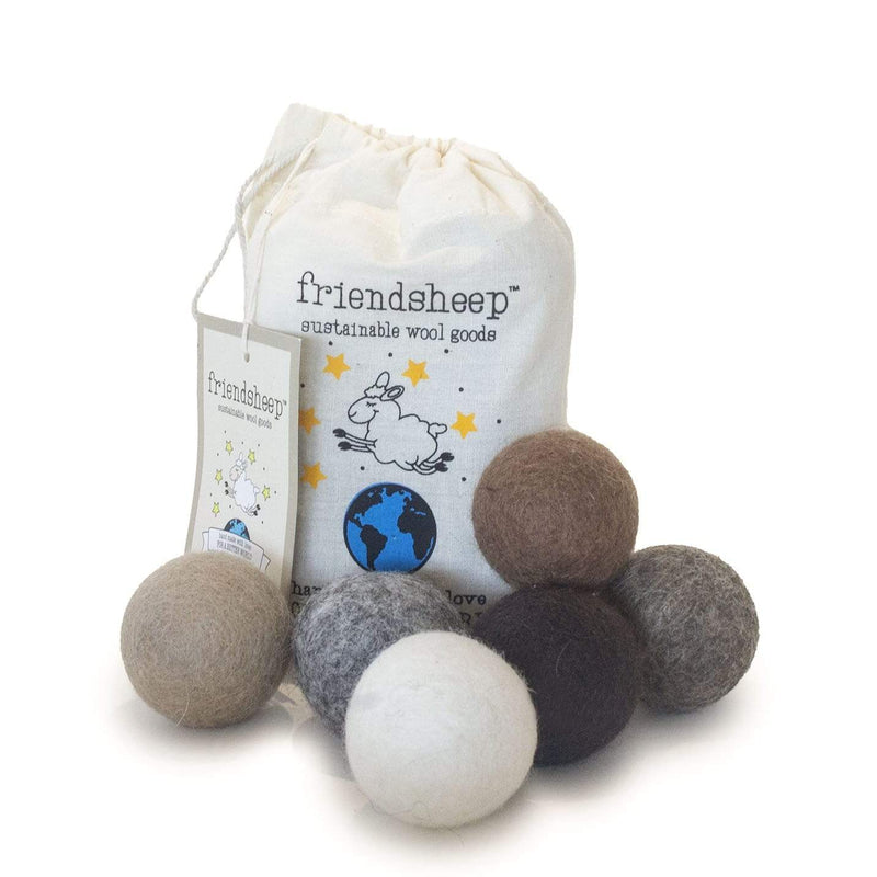 Friendsheep Eco Toy Ball "Natural Mystic" - Set of 6
