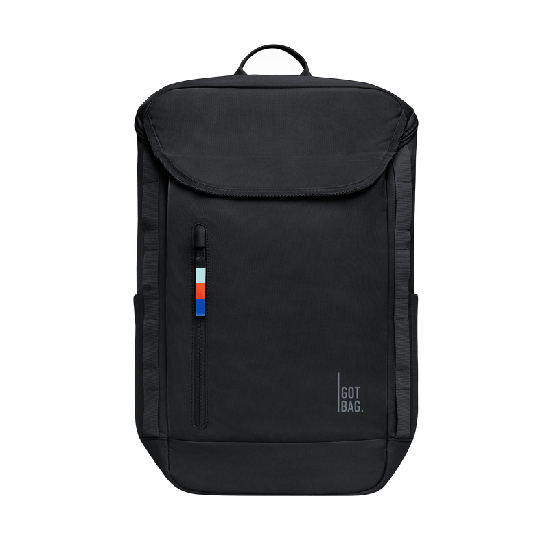 GOT BAG black Pro Pack Backpack, Recycled Ocean Impact Plastic