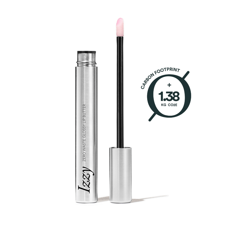 Izzy Zero Waste Beauty Zero Waste Glossy Lip Butter, Zero Waste, Vegan, Carbon-Neutral