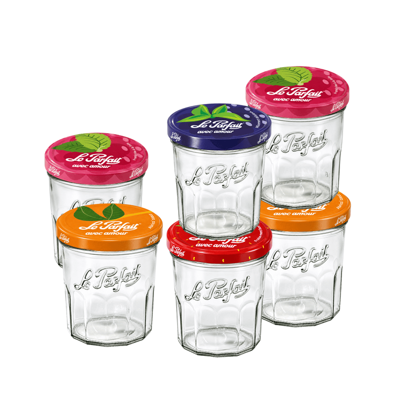 Le Parfait America 324ml (11oz) / 6 Le Parfait Jam Jars