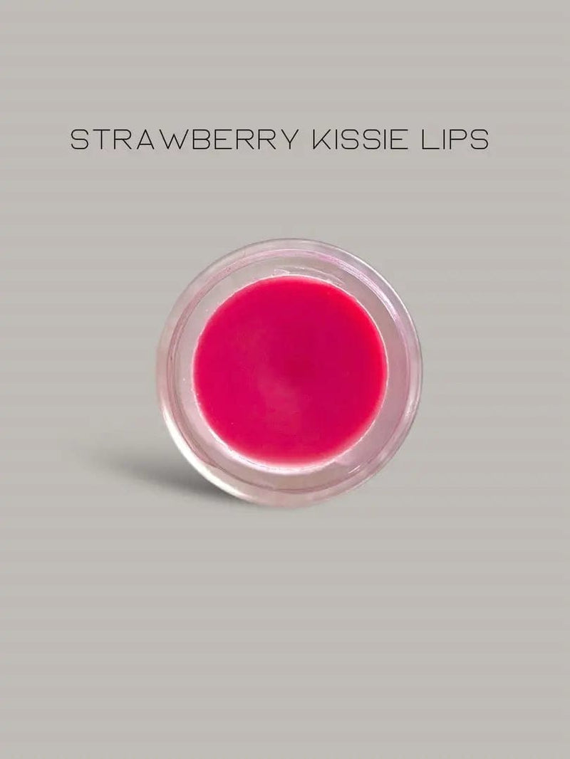Live Like You Green It Strawberry / Shea butter Strawberry Kissie Shea Butter Lip Treatment & Overnight Lip Mask – Plastic-Free & Vegan
