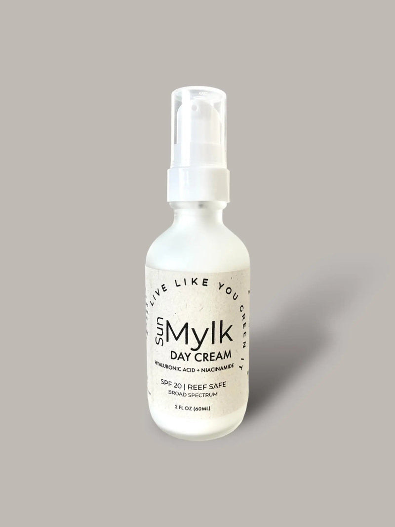 Live Like You Green It Sunscreen, Sun Mylk Day Cream with Mineral Reef-Safe SPF