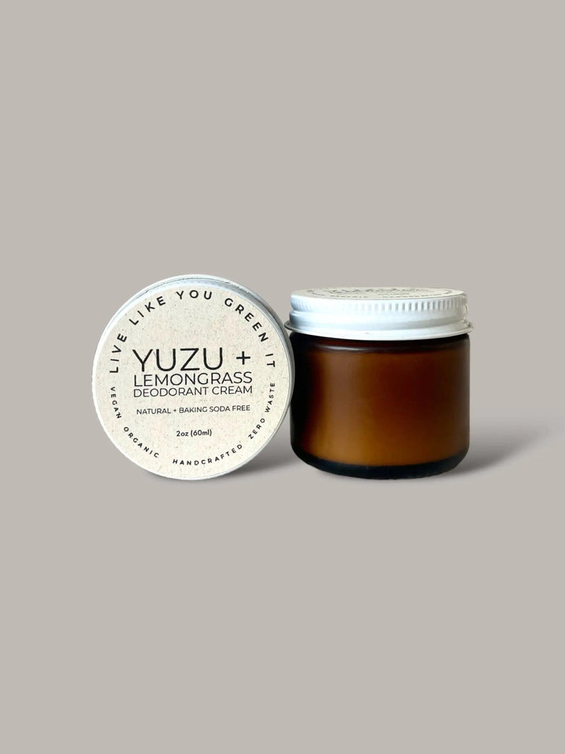 Live Like You Green It Yuzu & Lemongrass Deodorant 2oz Whole Body Deodorant for Women & Men – Yuzu Lemongrass