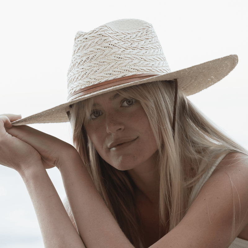 Made by Minga Braided Ranchera Straw Hat