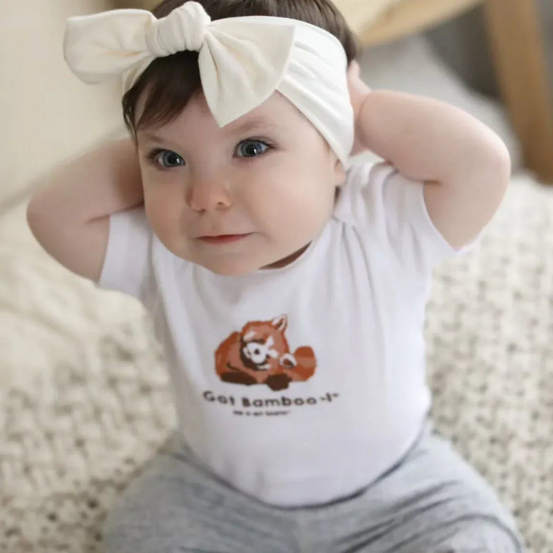 MeOMyEarth Red Panda Bodysuit – Eco-Friendly Fabric