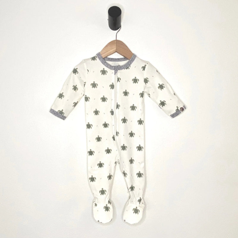 MeOMyEarth Sea Turtle Footie – Made from Eco-Friendly Fabric