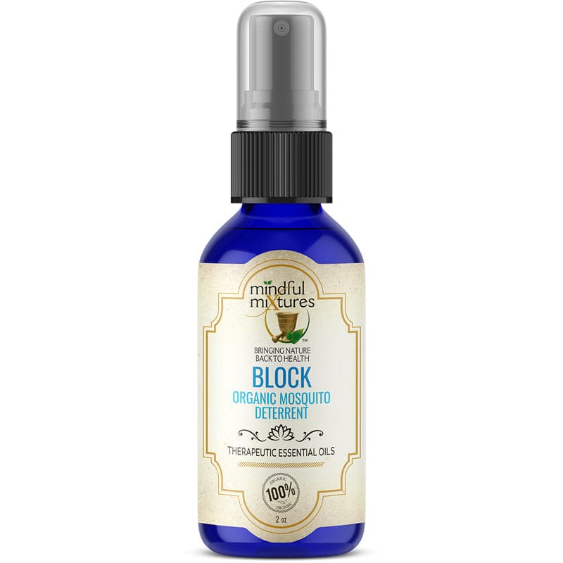 Mindful Mixtures Spray Block Natural Essential Oil Mosquito Repellent