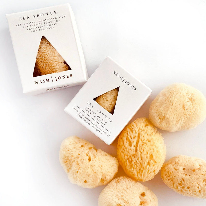 Silk Sea Sponge for Face (Bundle of 2)