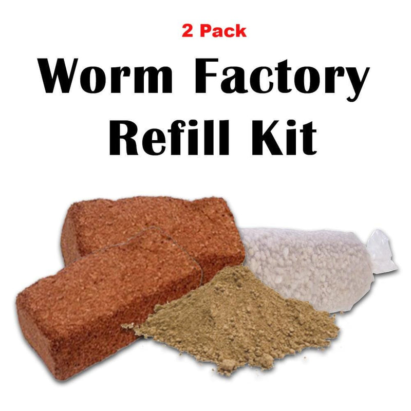 Nature's Footprint Worm Factory Refill Package - 2 Pack