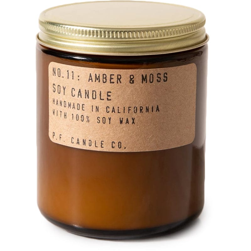 Amber and Moss Soy Candle
