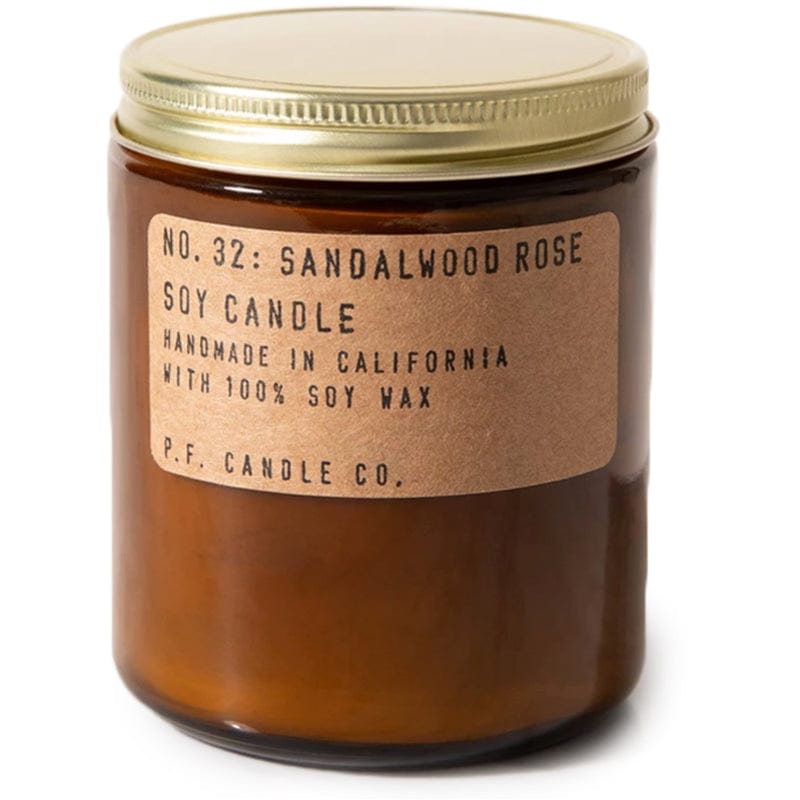 Sandalwood and Rose Soy Candle