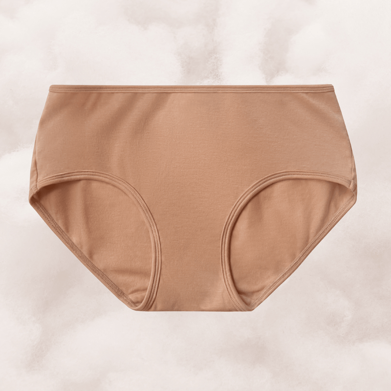 PROCLAIM Maya Nude / S Organic Cotton Mid-Rise Brief