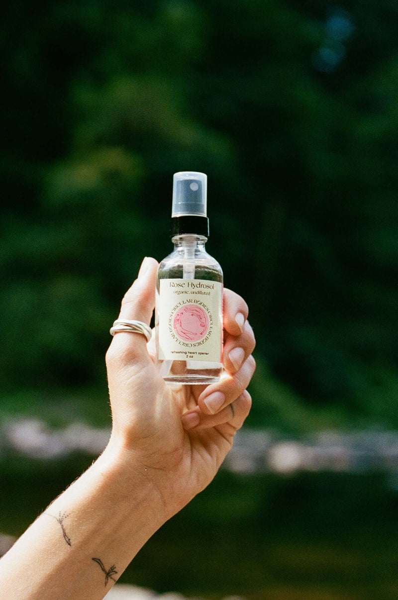 Circular Bodies Organic Rose Facial Mist Hydrosol