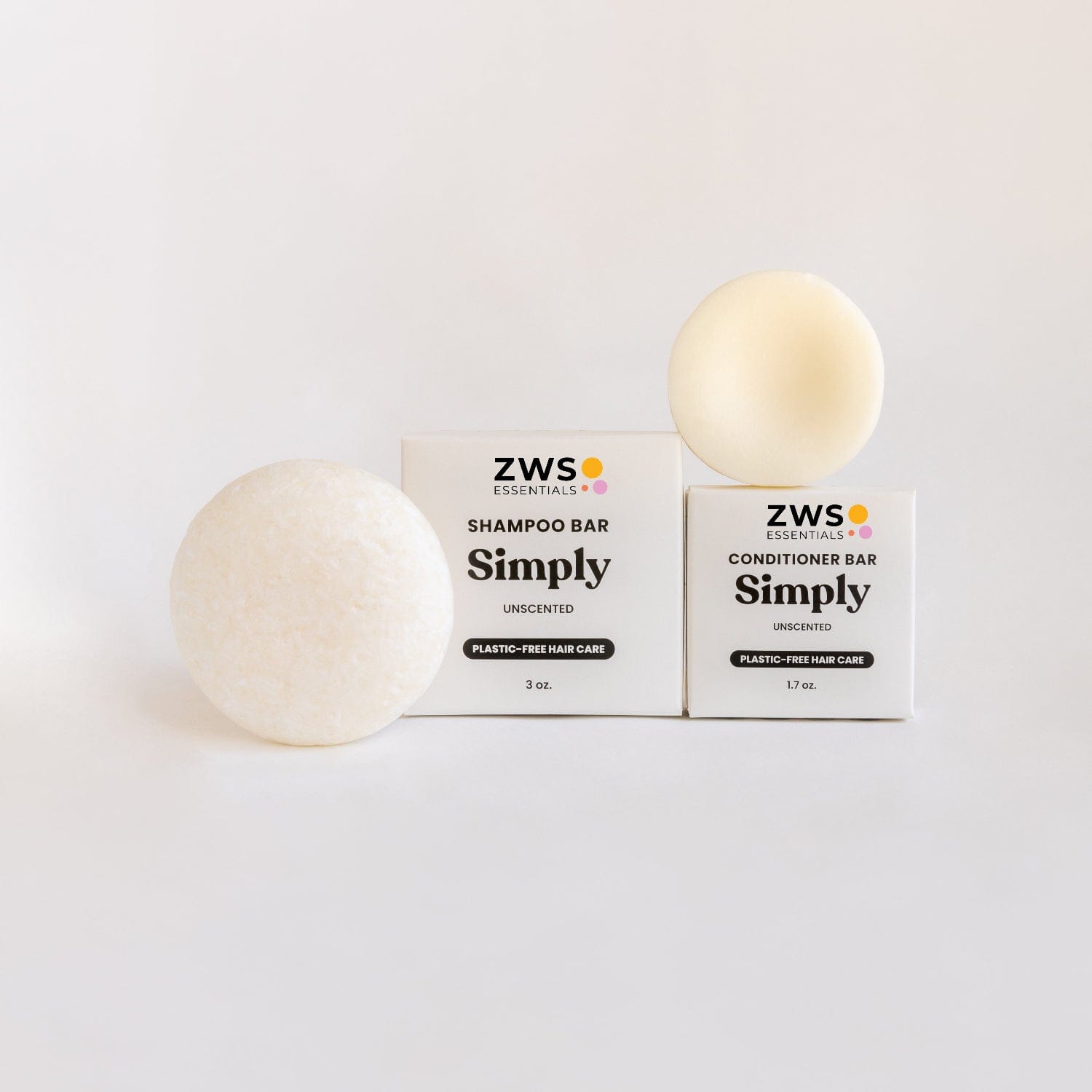 Shampoo & Conditioner Bar Duo - Simply Unscented