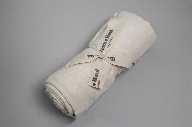 Sleep & Beyond Classic Ivory 100% Organic Cotton Baby Swaddles