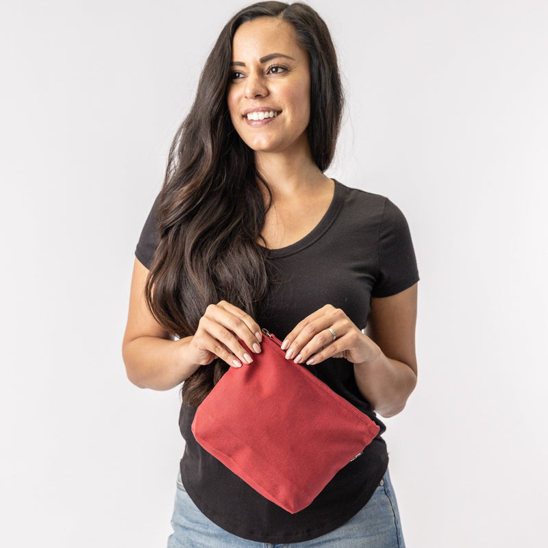 Terra Thread® Ruby Red Lok Zipper Pouch
