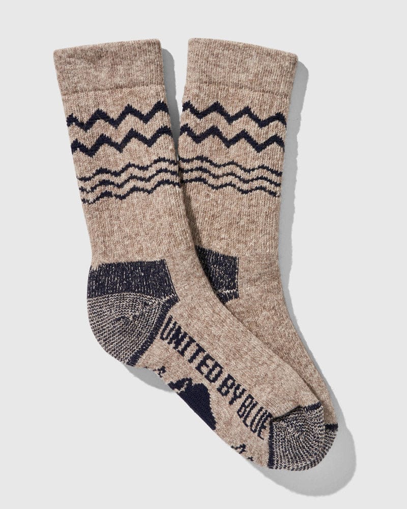 United By Blue Navy / S/M The Ultimate Bison Wool Sock