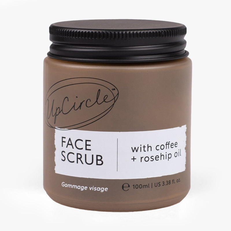 UpCircle Coffee Face Scrub - Citrus Blend for Dry Skin