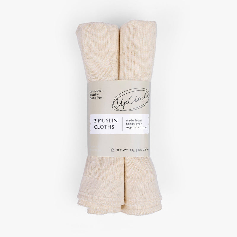 UpCircle Organic Muslin Face Cloths