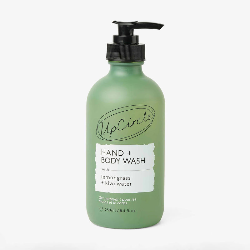 UpCircle Pump Natural Hand & Body Wash with Lemongrass