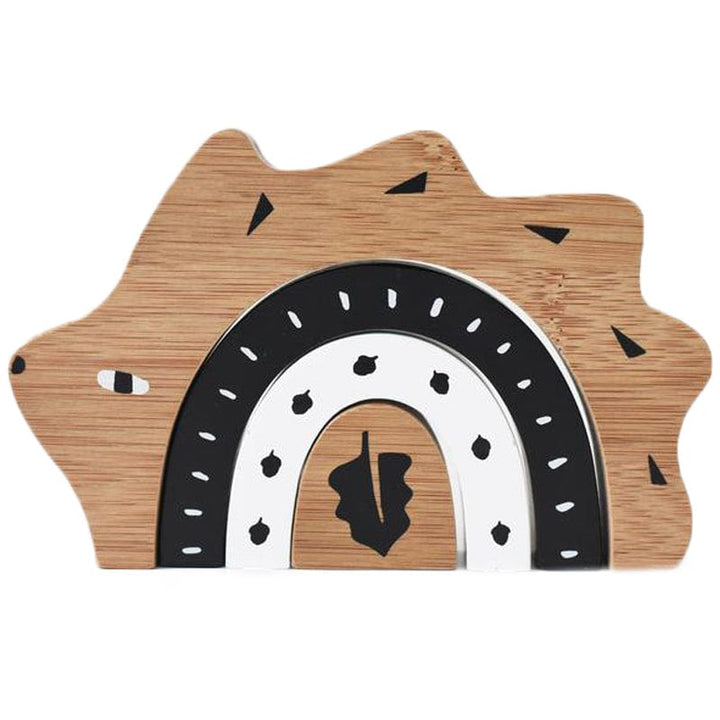 Wee Gallery, Inc. Bamboo Nesting Hedgehog Toy