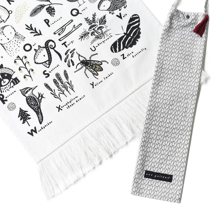 Wee Gallery, Inc. Woodland Alphabet Printed Tapestry