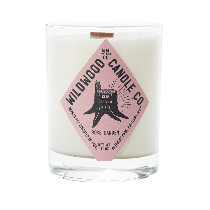 Wildwood Candle Co. Rose Garden Soy Candle – 11oz