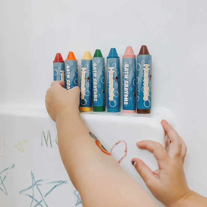 All Natural Bath Crayons - Kids Bath Toys