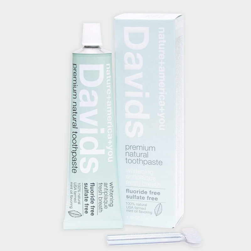 All Natural Toothpaste - Sustainable Toothpaste - Fluoride Free, Vegan